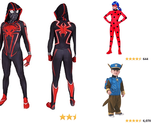 Halloween Costumes And Decorations cover photo collage
