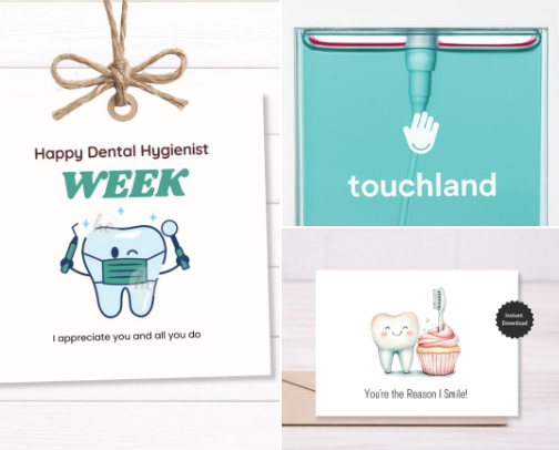 Dental Hygienist Gifts & Appreciation Ideas cover photo collage