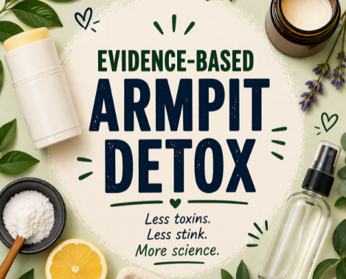 Detox Your Armpits cover photo collage