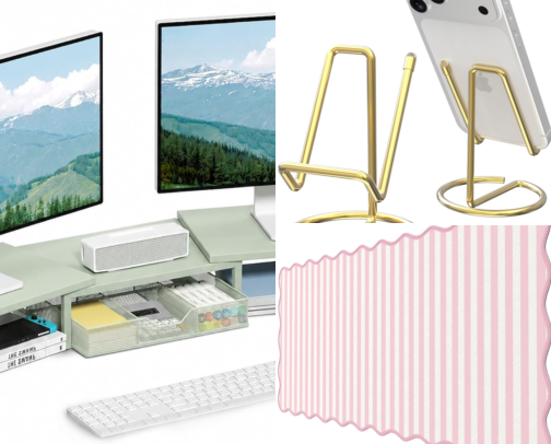 Office gadgets too cute to pass on 👩🏼‍💻 cover photo collage