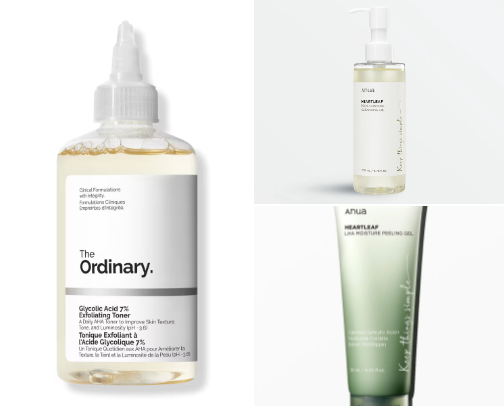 Skincare cover photo collage