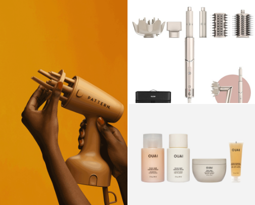 Gift guide for girls with natural hair cover photo collage