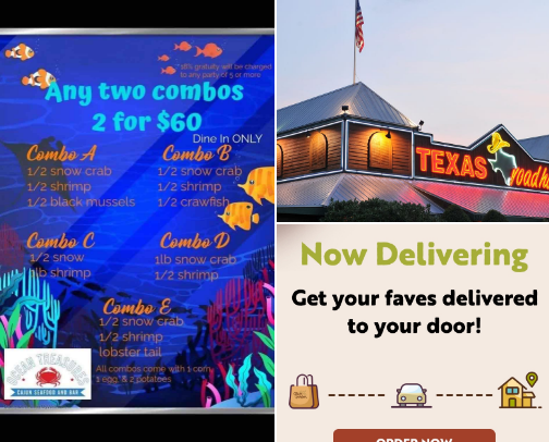 My Favorite Food Places 🍽️ cover photo collage