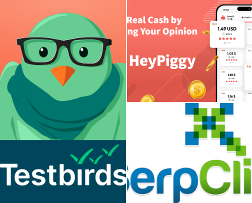 Some Sites for Making a Little Extra Money cover photo collage