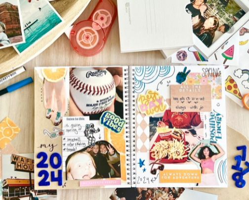 Scrapbooking: Preserving Memories Through Creativity cover photo collage