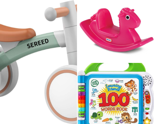 Toddler toys cover photo collage