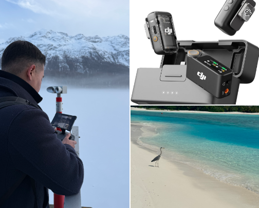 Technology cover photo collage