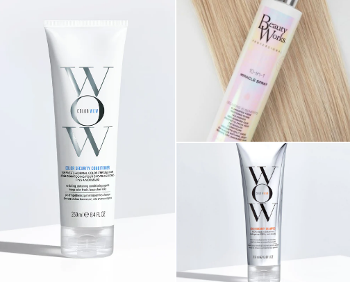 Hair care and my favourite products 🎀 cover photo collage