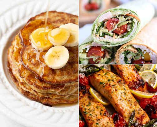 Healthy Everyday Recipes Made Simple cover photo collage