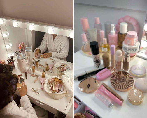 Acne friendly makeup 💄💋 cover photo collage