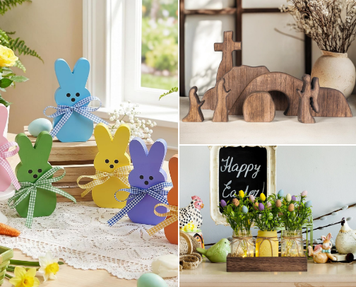Easter is just around the corner! 🥚 To help you prepare, I've put together a list of amazing Amazon finds cover photo collage