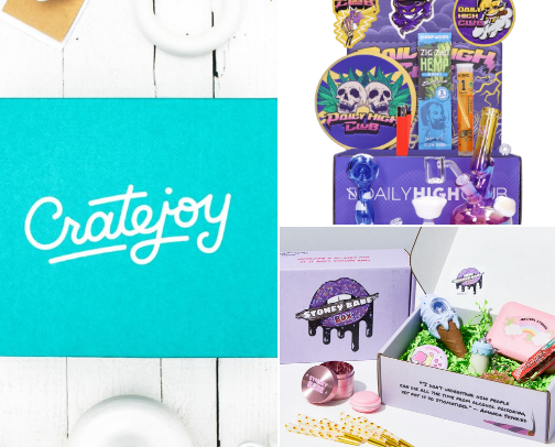 Subscription boxes cover photo collage