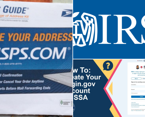 Moving Checklist: Change of Address, Utilities, Driver's License, Schools & Everything People Forget cover photo collage