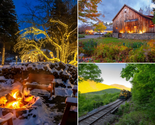 Winter Wonderland: Mount Washington Valley Recommendations cover photo collage