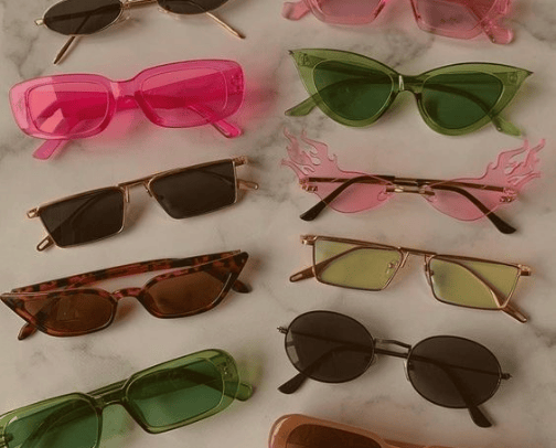Sunglasses cover photo collage