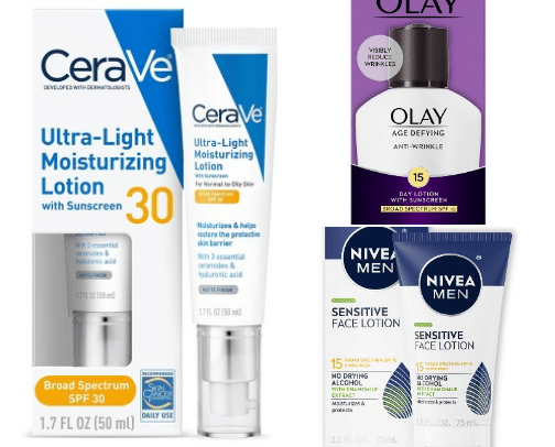 Facial care cover photo collage