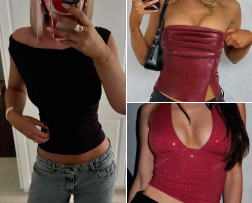 It Girl Tops cover photo collage
