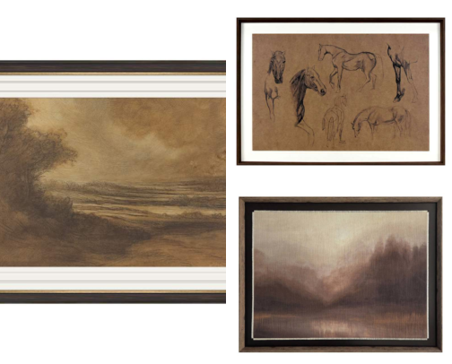 Amber Lewis Style Wall Art That Looks Expensive for Less cover photo collage