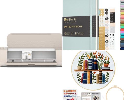 CRAFTING MUST HAVES 🧶🧵 cover photo collage