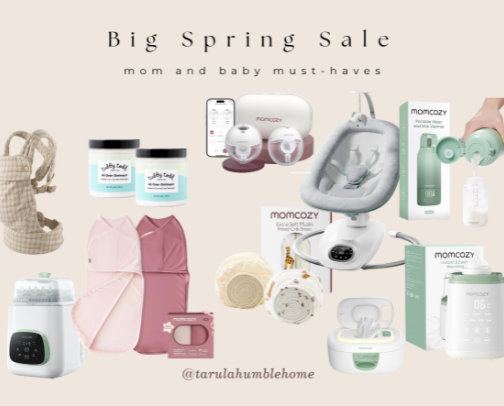 Amazon Big Spring Sale - Mom and Baby Must Haves cover photo collage