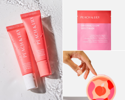 Peach & Lily Favs cover photo collage