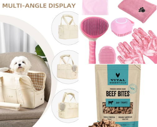 a wishlist for your pup 🐾 cover photo collage