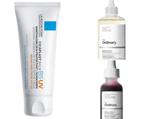 Skincare. cover photo collage