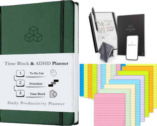 Best Printable ADHD Planners cover photo collage