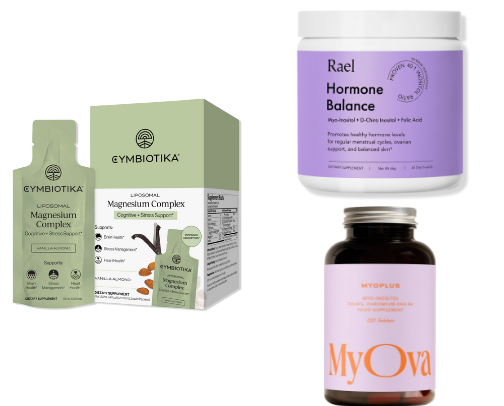 What supplements can help me to improve my PCOS symptoms cover photo collage