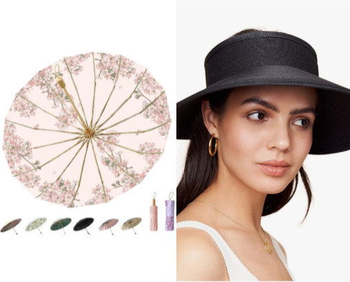 Sun protection, but make it fashion cover photo collage