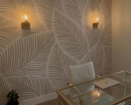Golden Hour Office: Calm Workspace Essentials cover photo collage