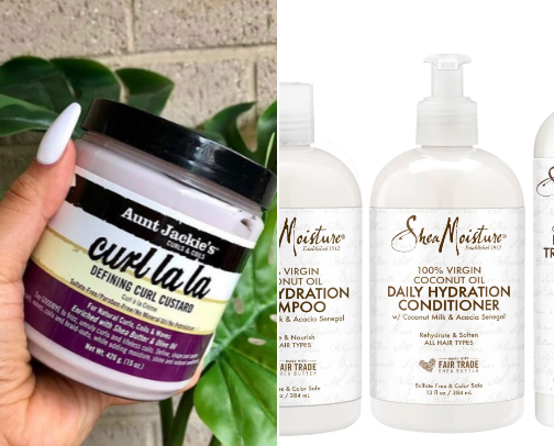 Curly Hair Products ❤️ cover photo collage