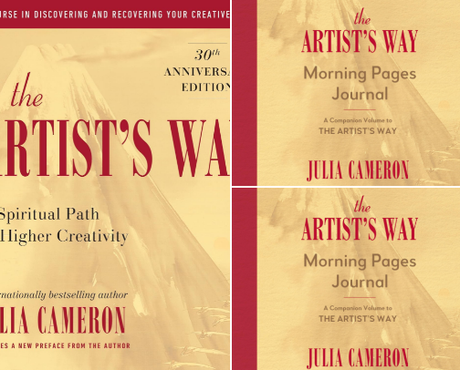 Companions to The Artist's Way: 30th Anniversary Edition Journey cover photo collage