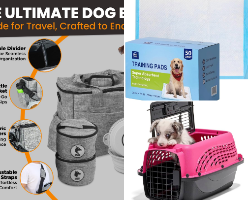 Amazon Basics Pet Essentials cover photo collage