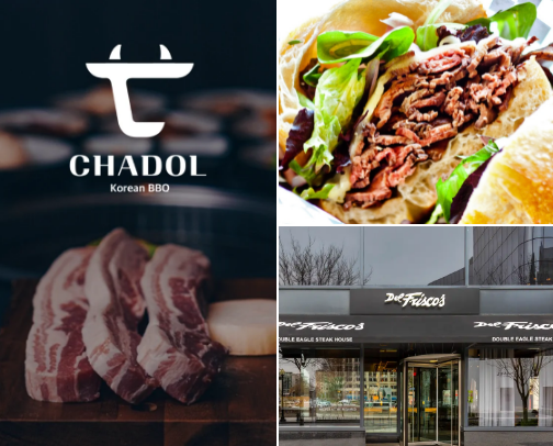 Restaurant cover photo collage