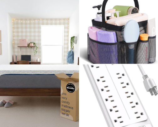 College Dorm Must-Haves cover photo collage