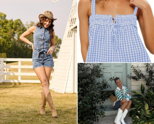 country concert outfit guide cover photo collage