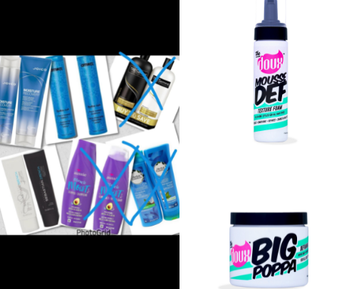 4c hair cover photo collage