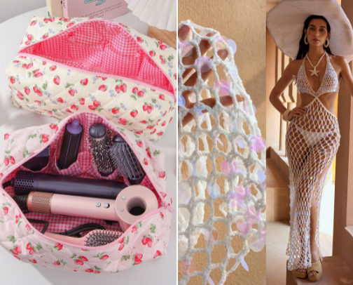 Must-haves for spring break 2026 🌸🌷🌊☀️🏖️ cover photo collage