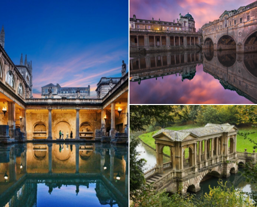 The Perfect Romantic Weekend in Bath, England 🇬🇧 cover photo collage