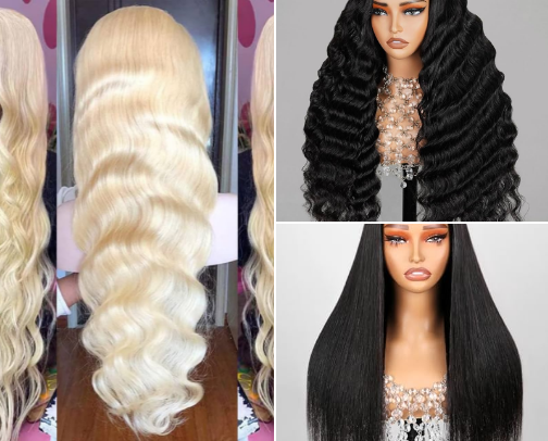 Amazon Wigs cover photo collage
