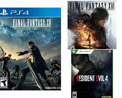 Video games ❗ cover photo collage