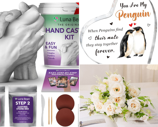 Valentines for couples cover photo collage