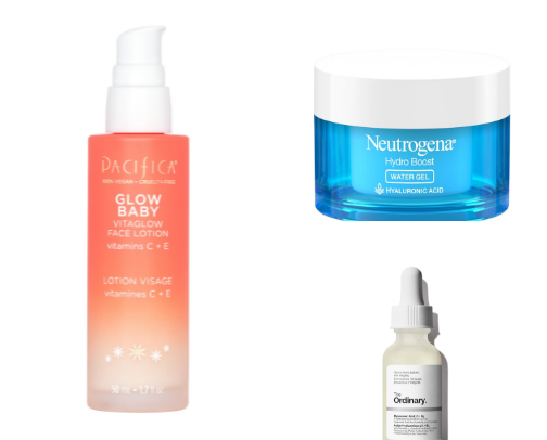 My Skin Care Favorites cover photo collage