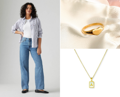 always ON me 💍👚🧦👖👜 cover photo collage