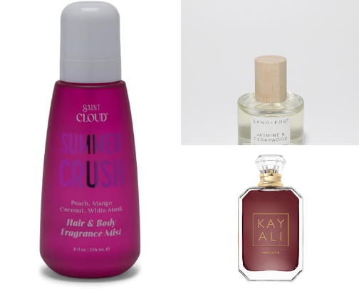 Fragrances cover photo collage