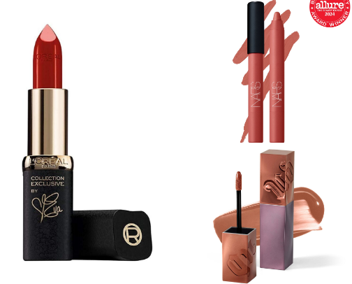 Lip products cover photo collage