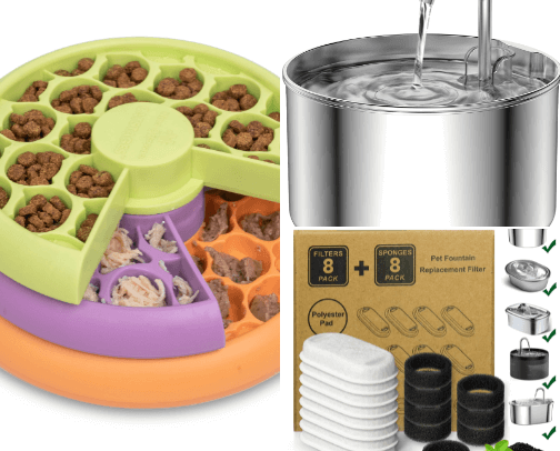 Items I’ve been loving for my cats cover photo collage