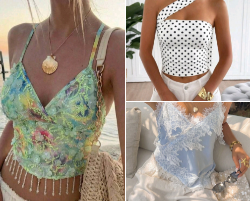What’s In My SHEIN Cart: Shein Tops Edition 🌺 cover photo collage