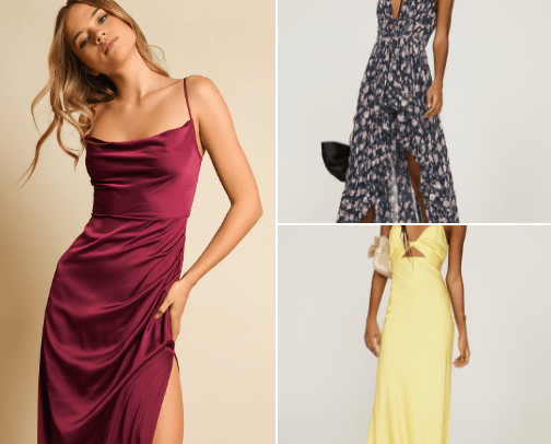 Black Tie outfits cover photo collage